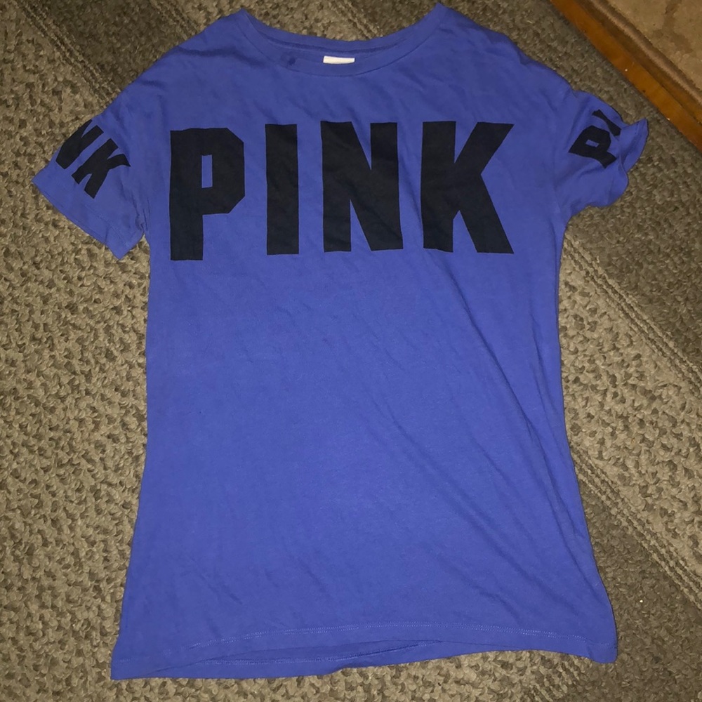 Royal blue short sleev t-shirt